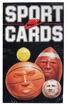 1985 Nike Promo Unopened Pack with Michael Jordan Promo Rookie Card 
